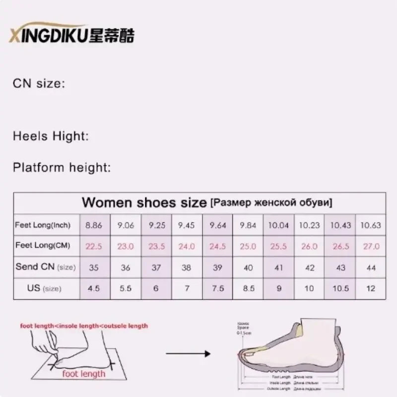 Sneakers Fall New Fashion  Round Toe Rhinestone Mesh Lace-Up Front Platform Non-Slip Wear-Resistant Wedge
